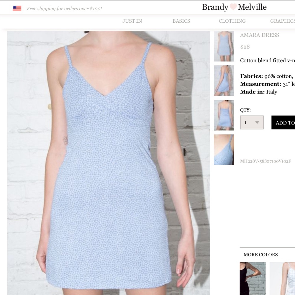 Brandy Melville Dress